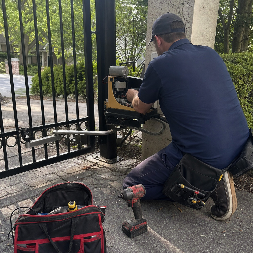 Gate Motor Replacement Cost in Georgia, GA | Beacon Gate Repair Georgia